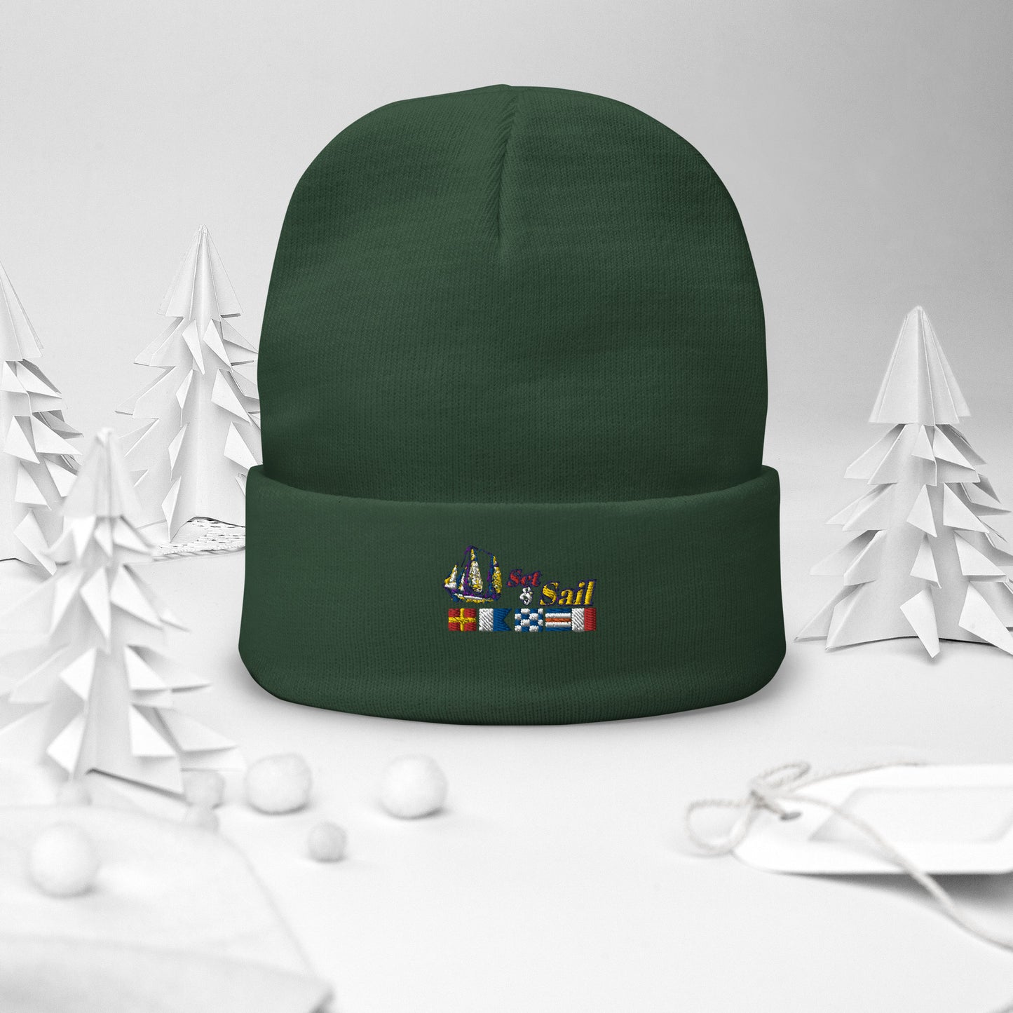 Embroidered cap