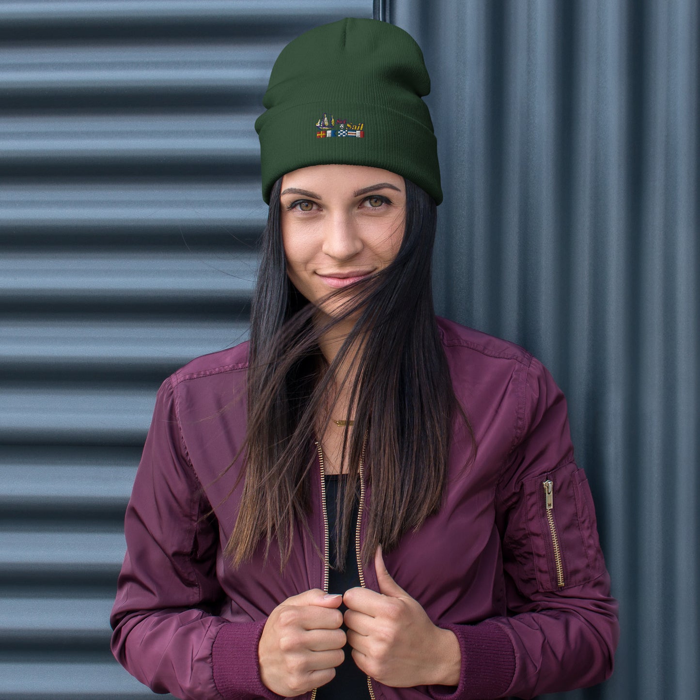 Embroidered cap