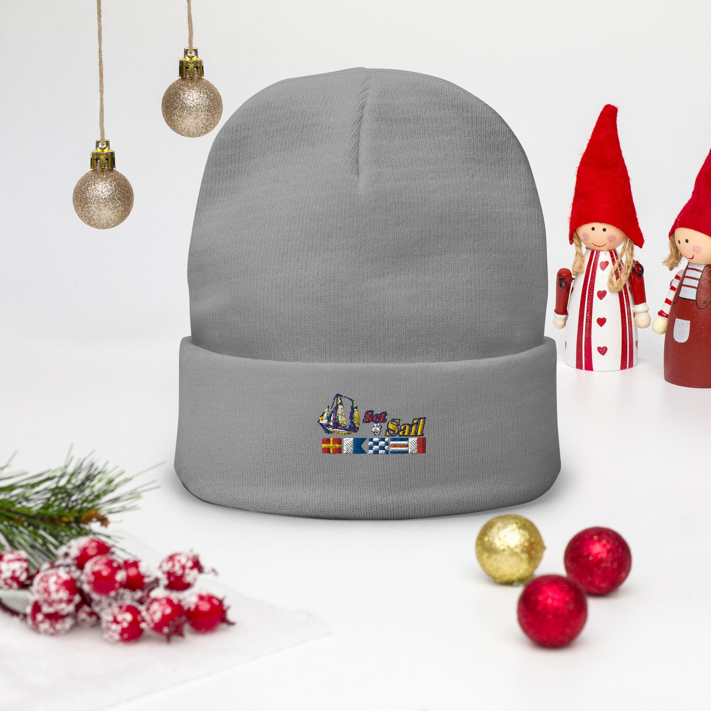 Embroidered cap