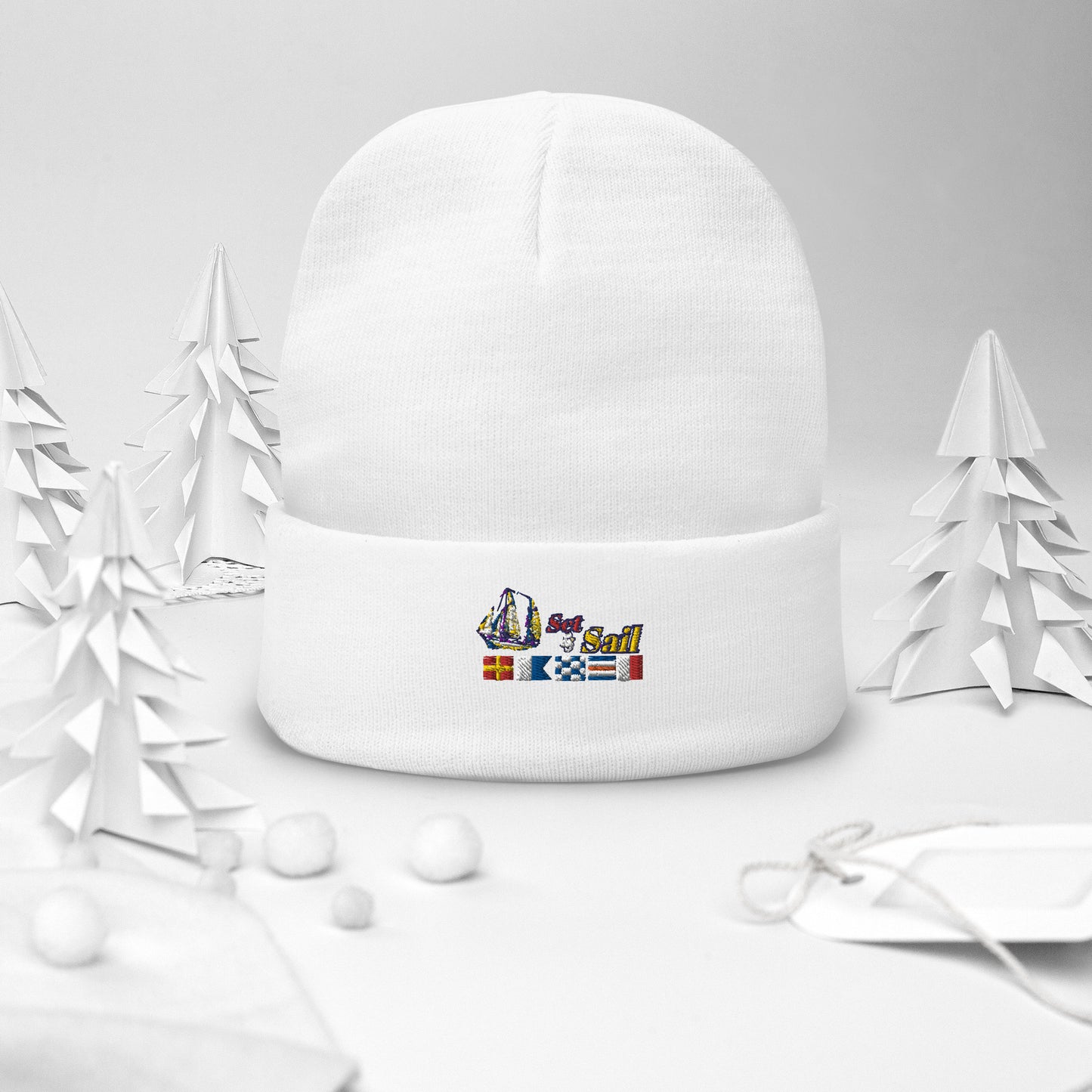 Embroidered cap