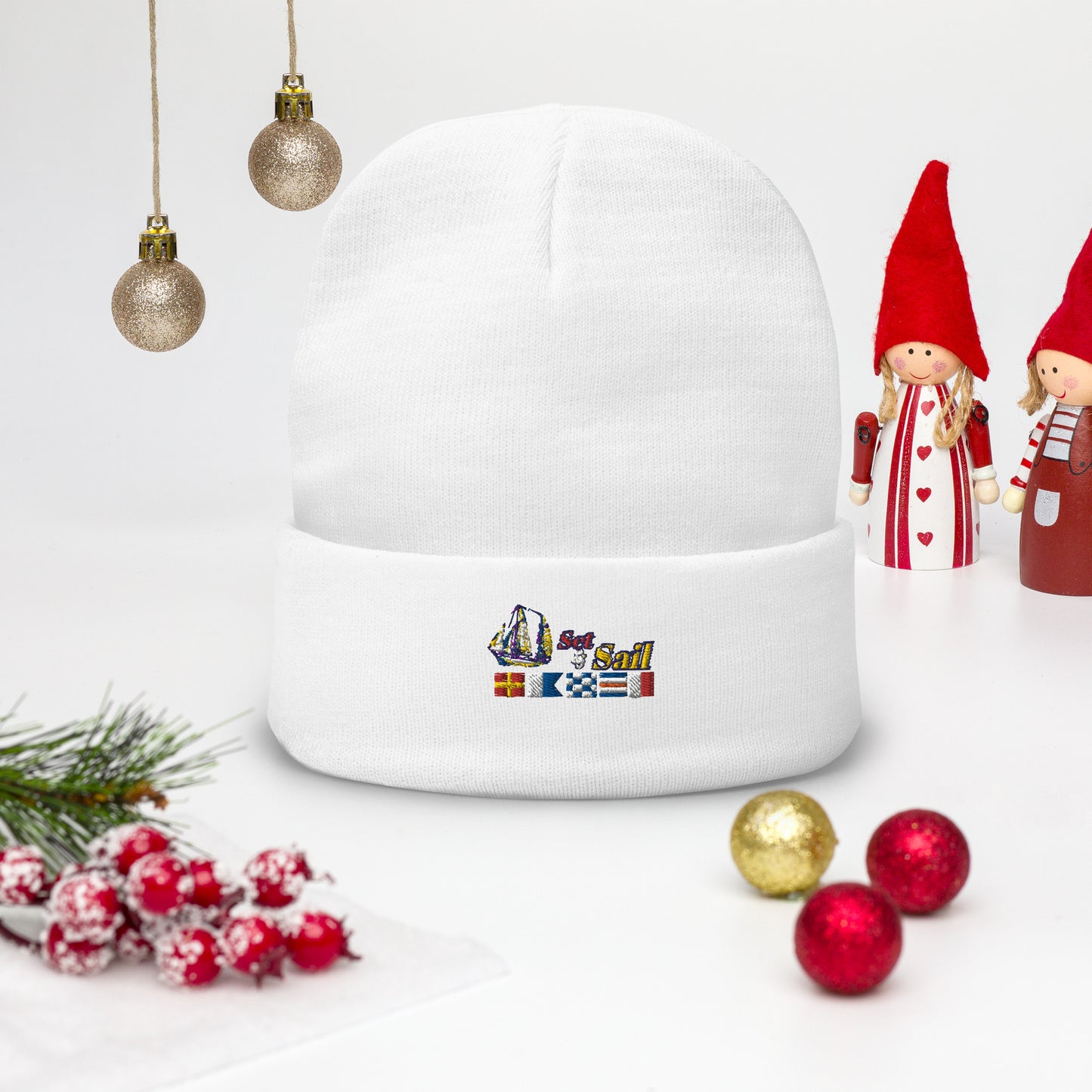 Embroidered cap