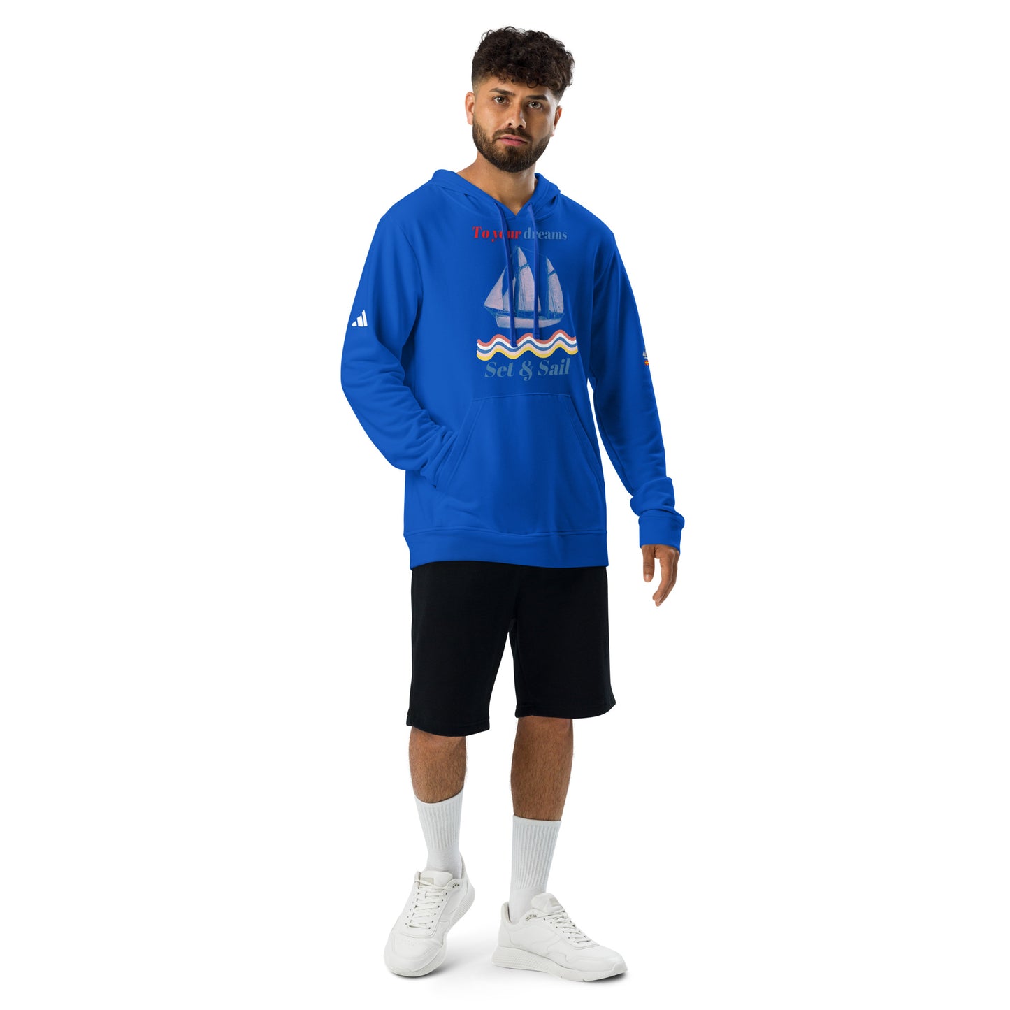 Sudadera de felpa con capucha adidas