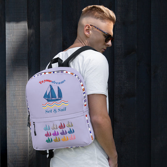 Printful Waterproof Nautical Backpack