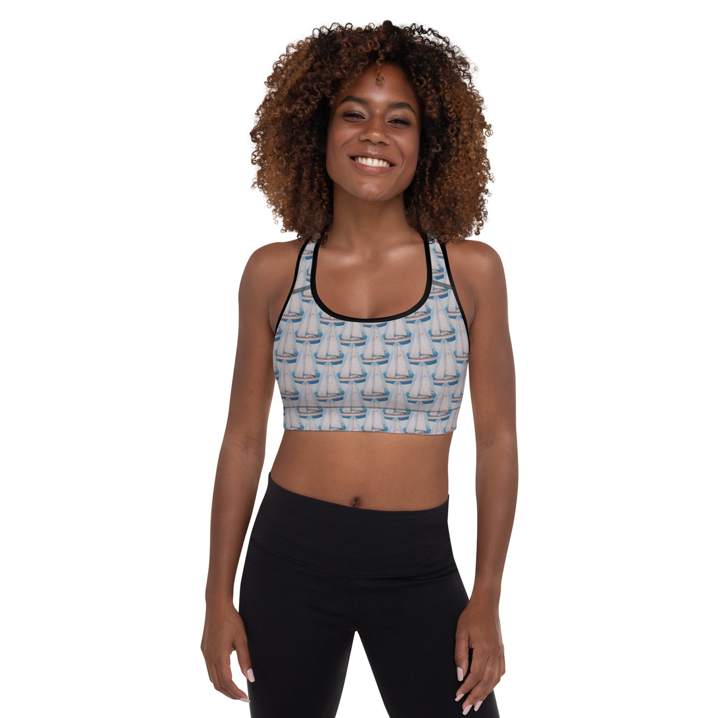 Padded sports bra