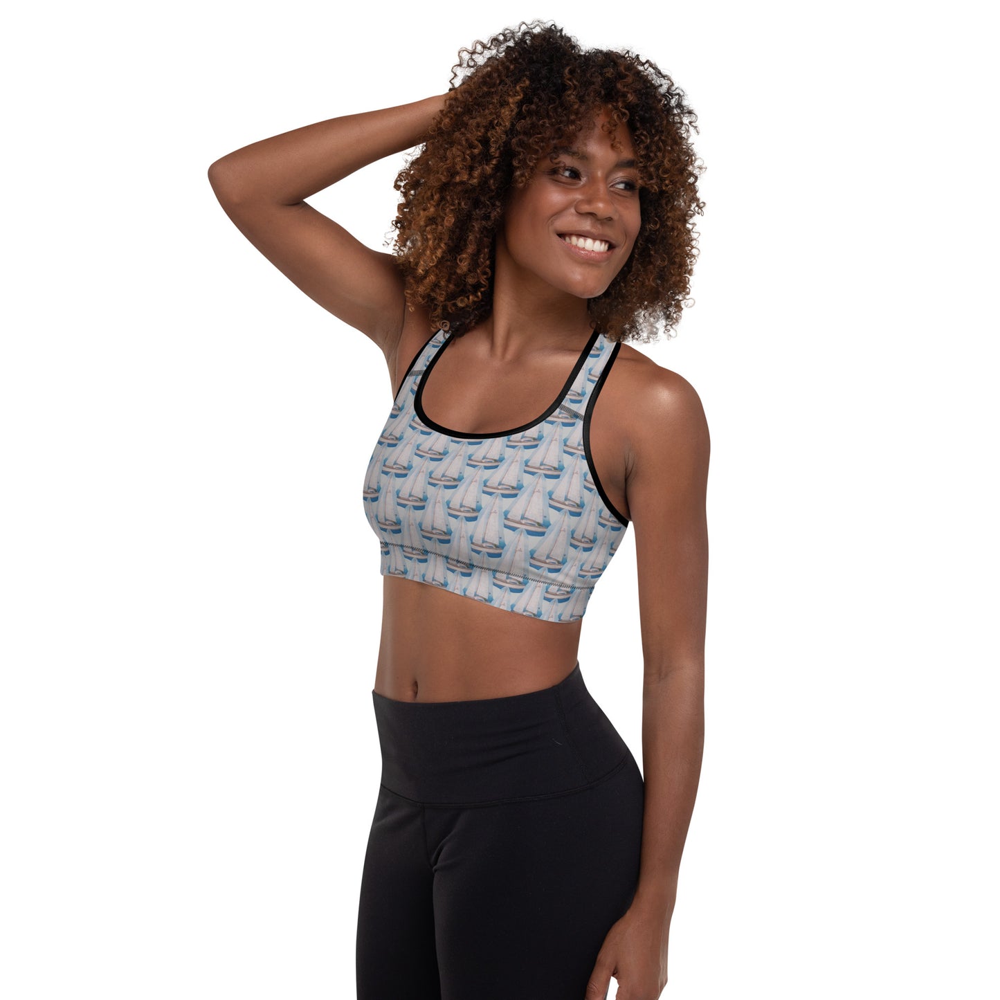 Padded sports bra