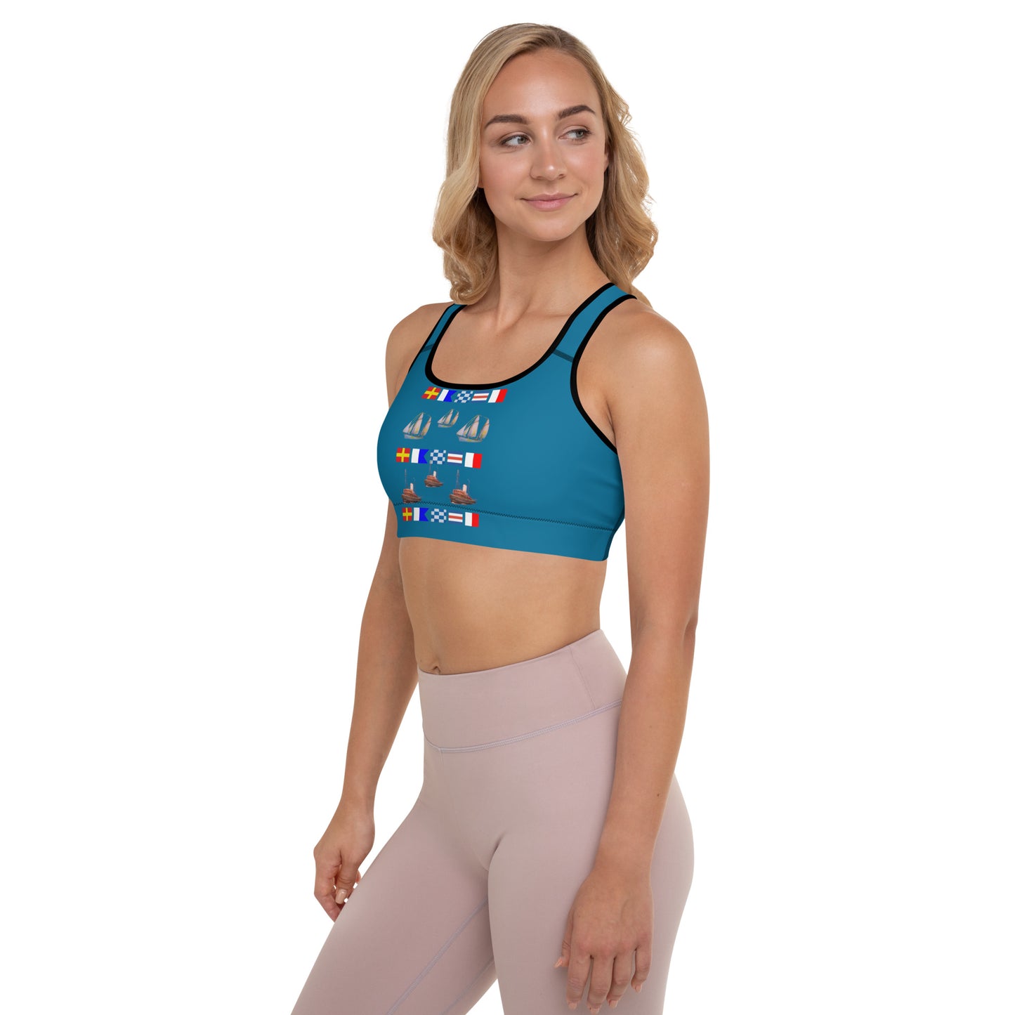 Padded sports bra