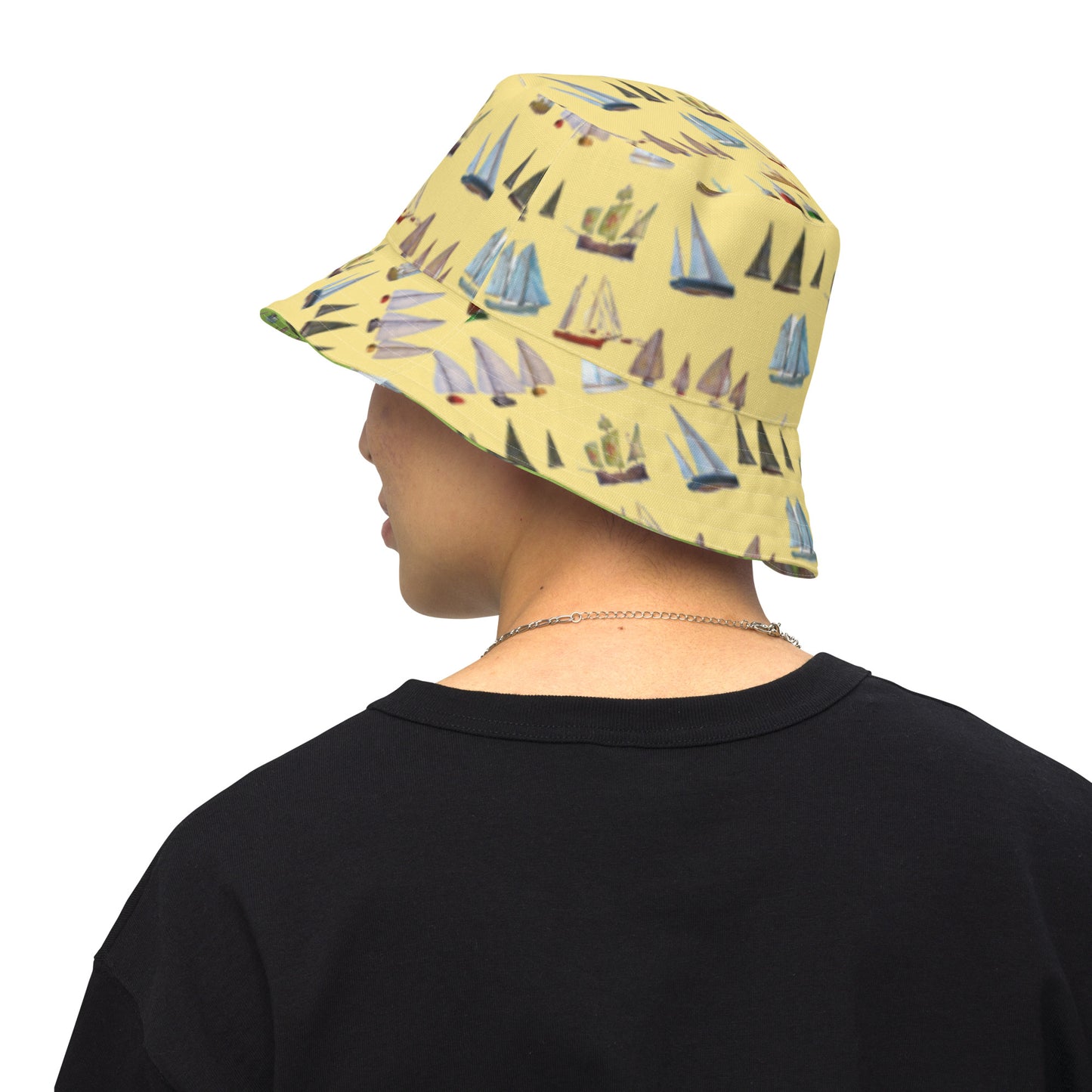 Reversible fisherman hat