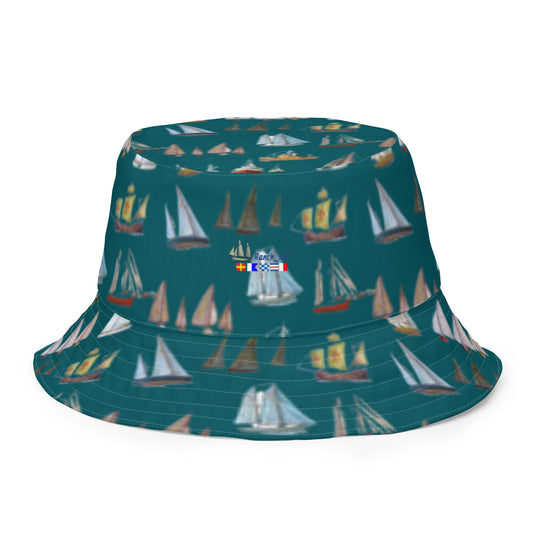 Reversible fisherman hat