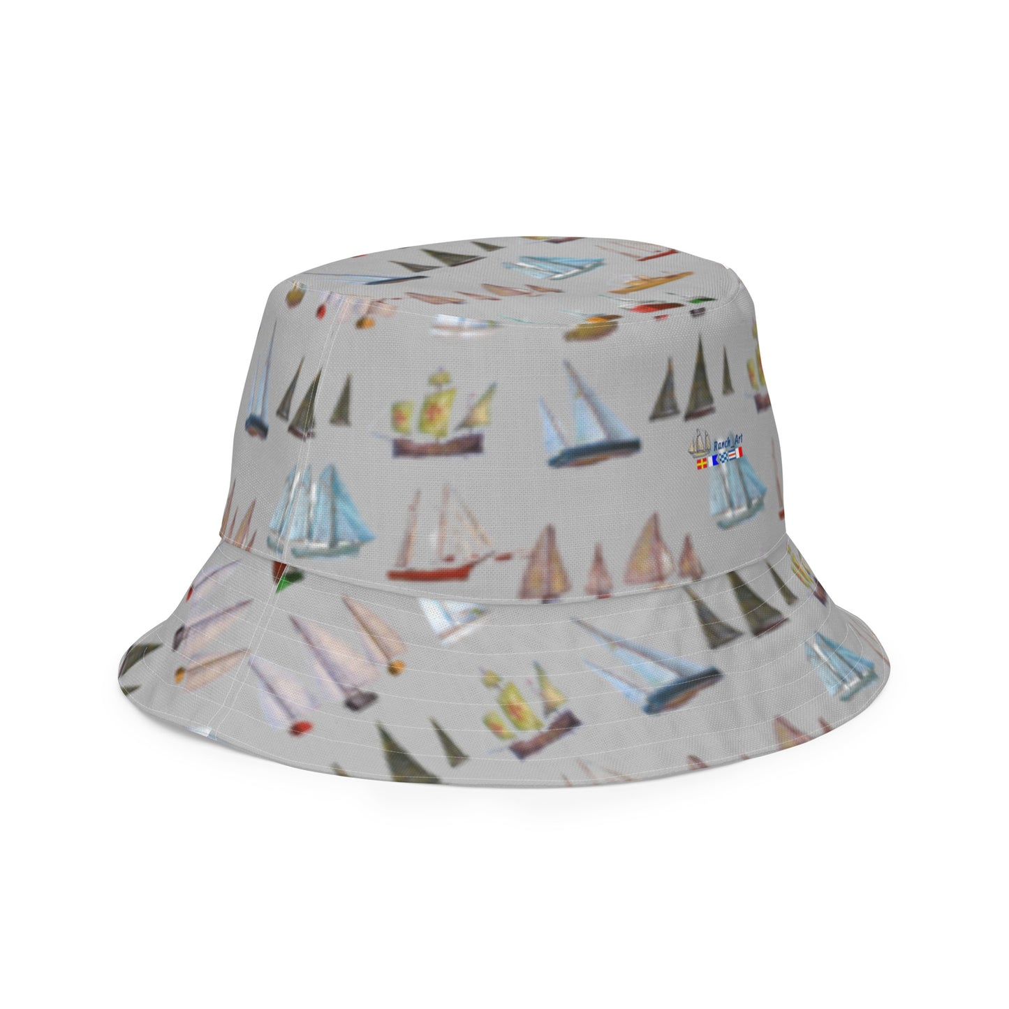 Gorro de pescador reversible