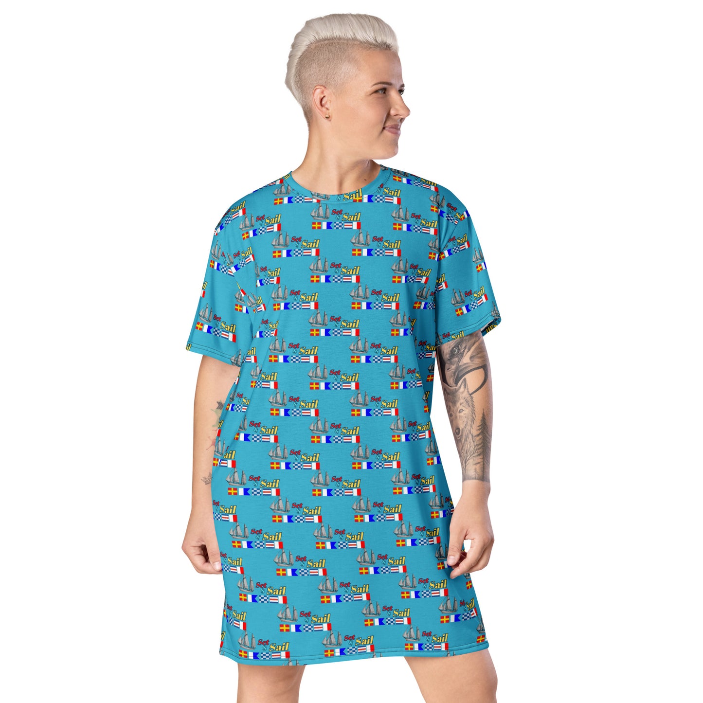 Graphic T-Shirt Dress