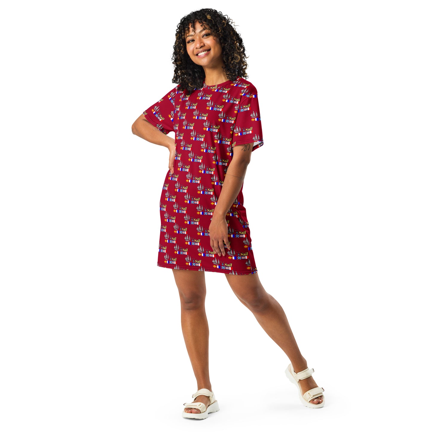 Graphic T-Shirt Dress