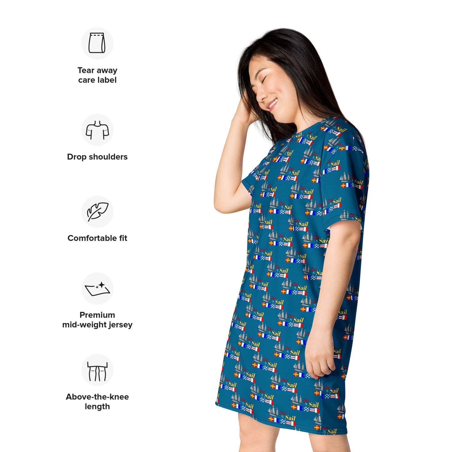 Graphic T-Shirt Dress