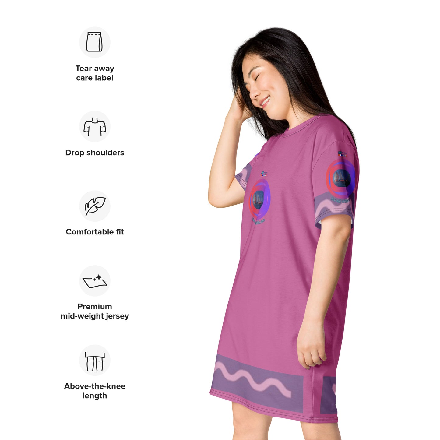 Graphic T-Shirt Dress