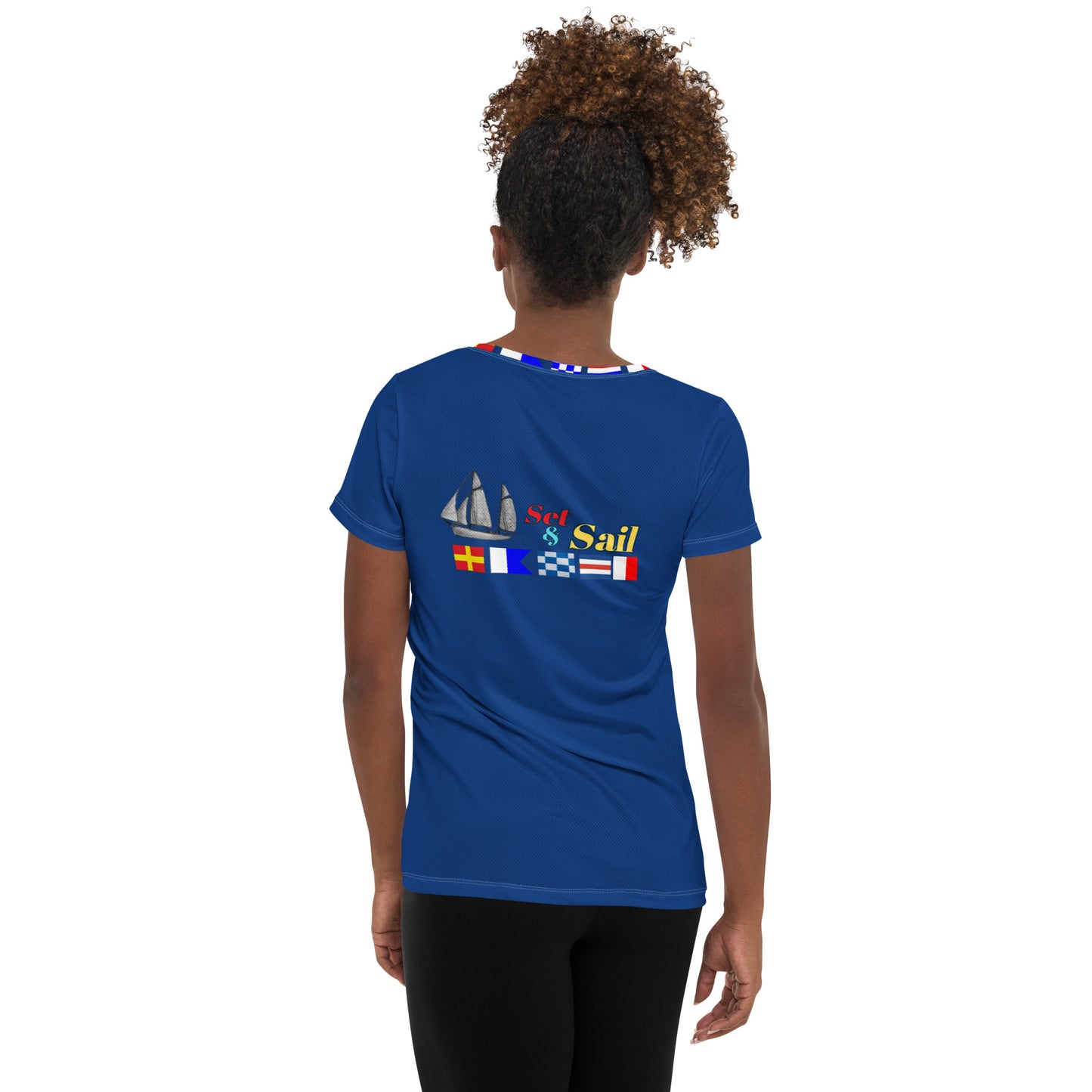 Women's all-over sports t-shirt