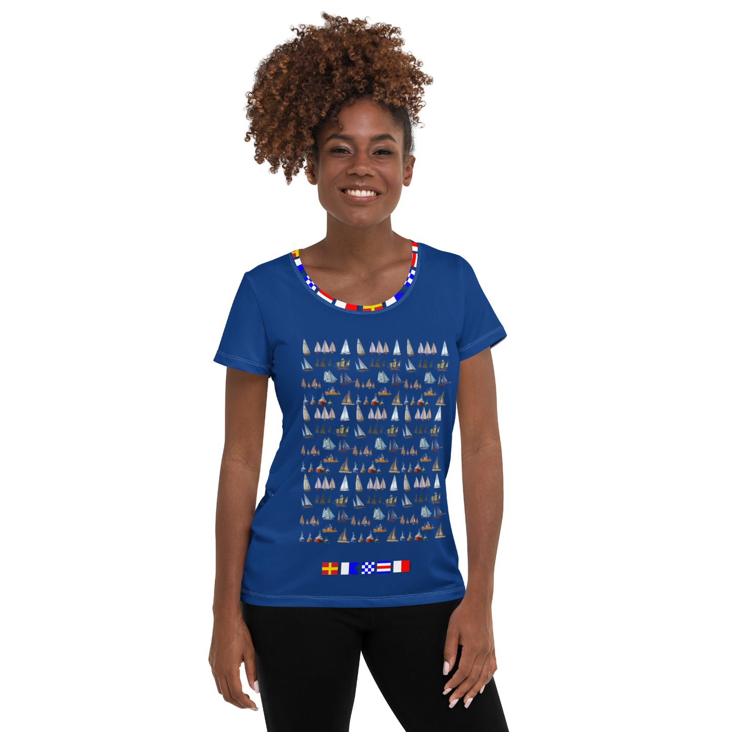 Women's all-over sports t-shirt