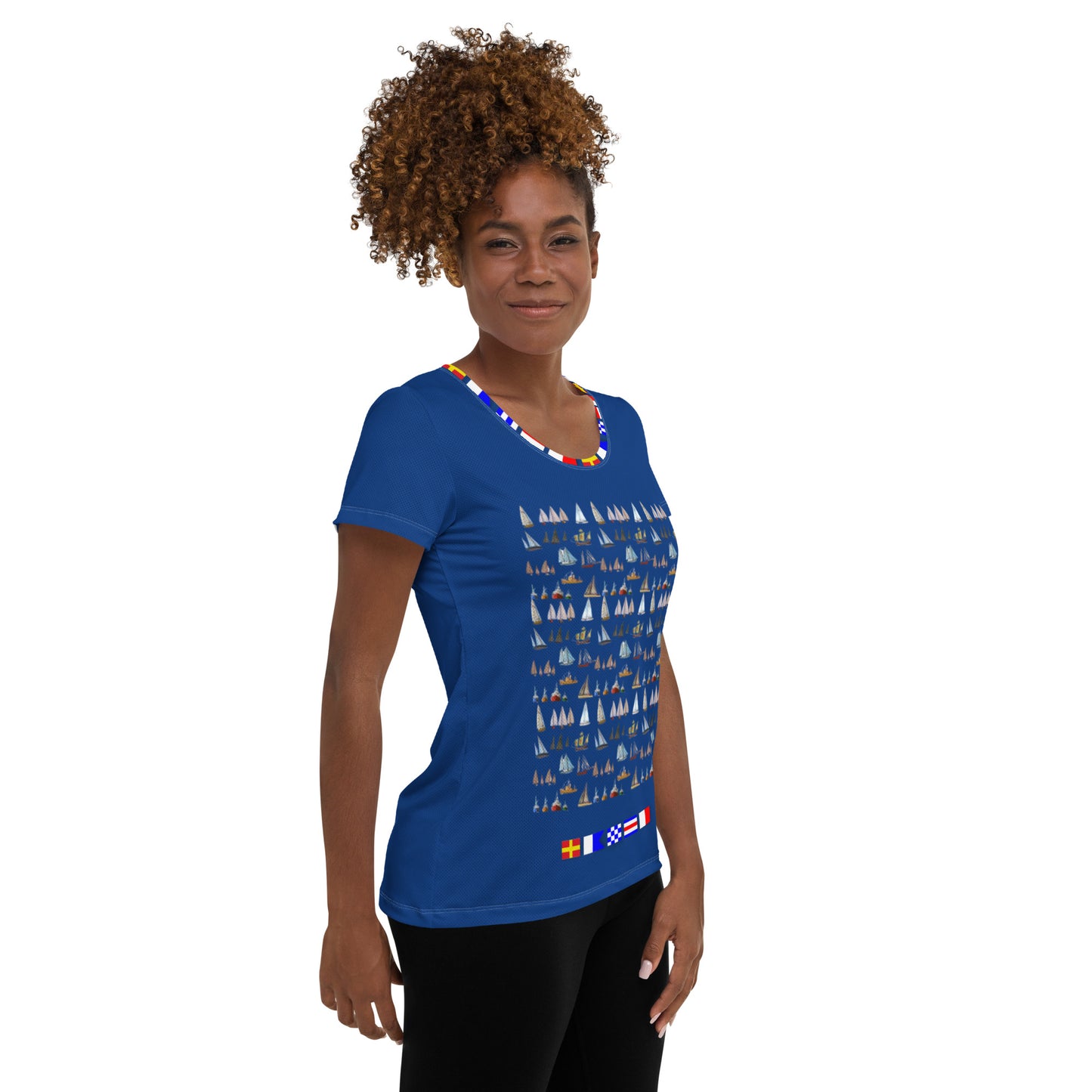 Women's all-over sports t-shirt