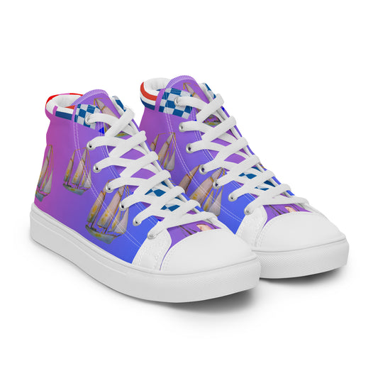 Men's High Top Canvas Sneakers