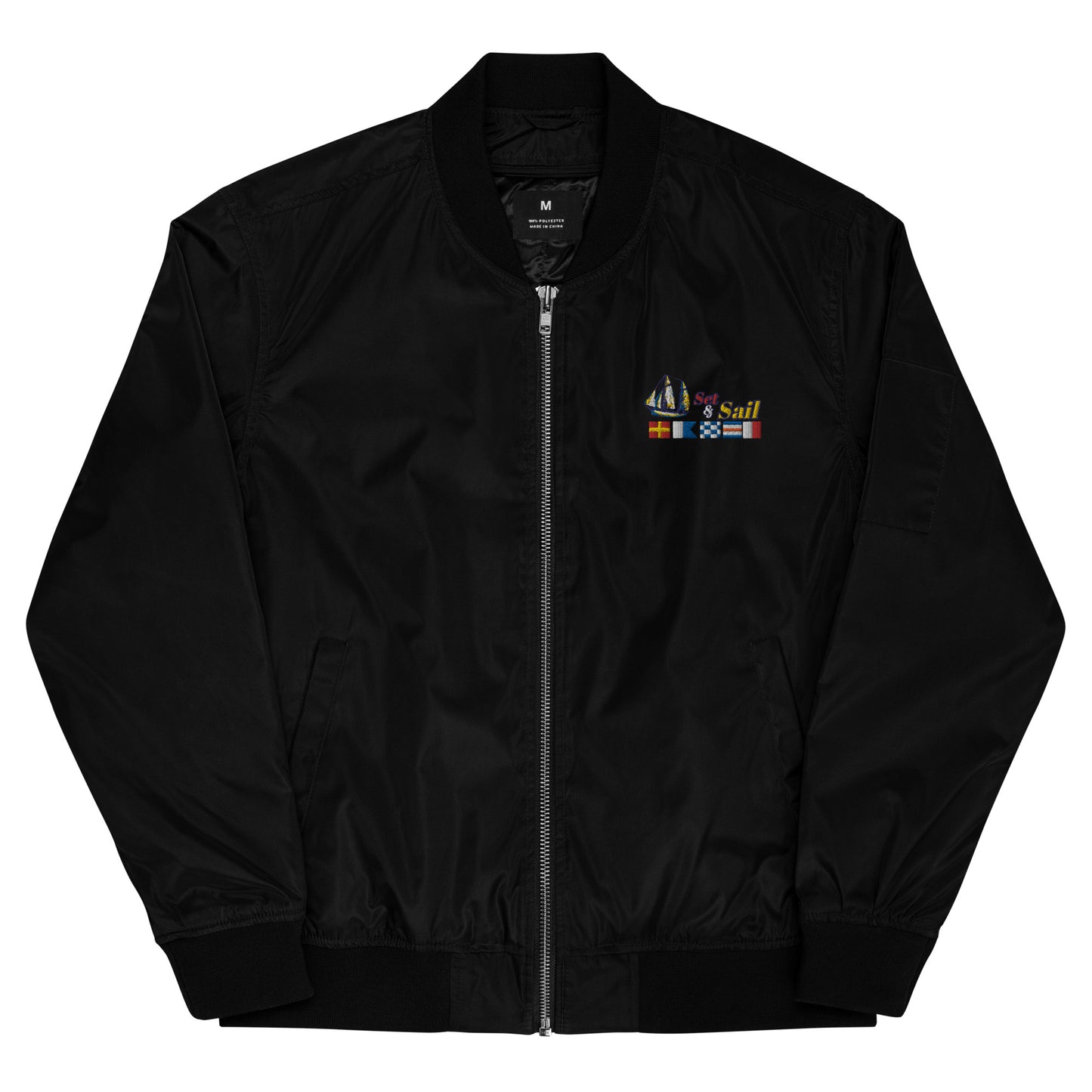 Premium recycled bomber jacket