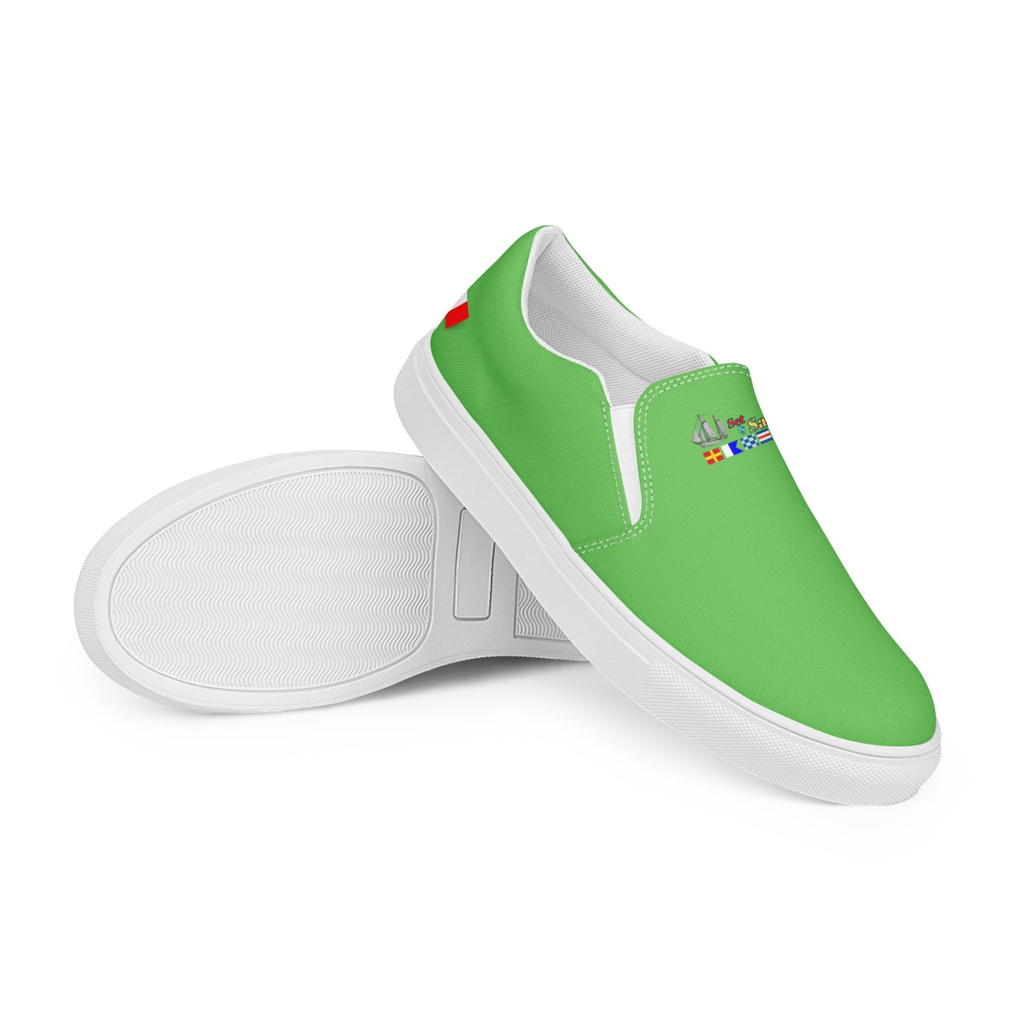 Women's slip-on canvas shoes