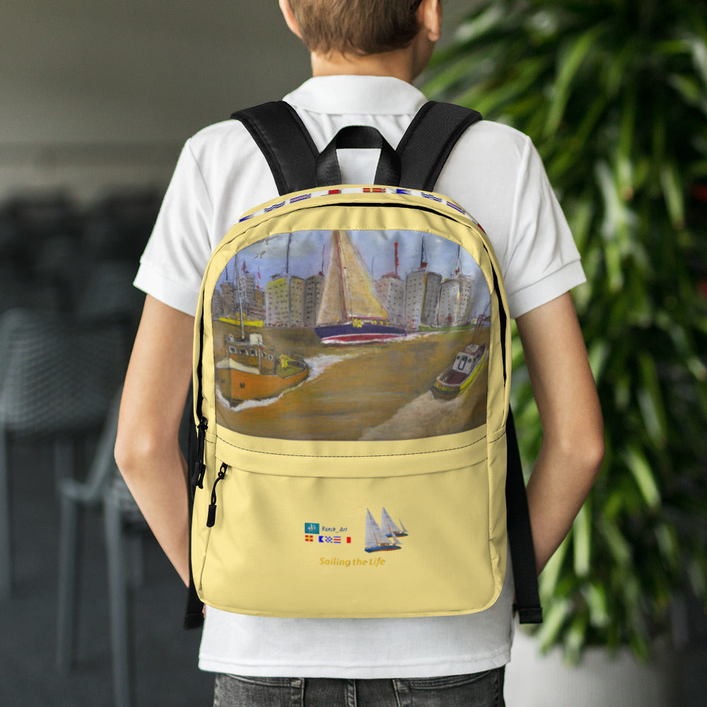 Printful Waterproof Nautical Backpack