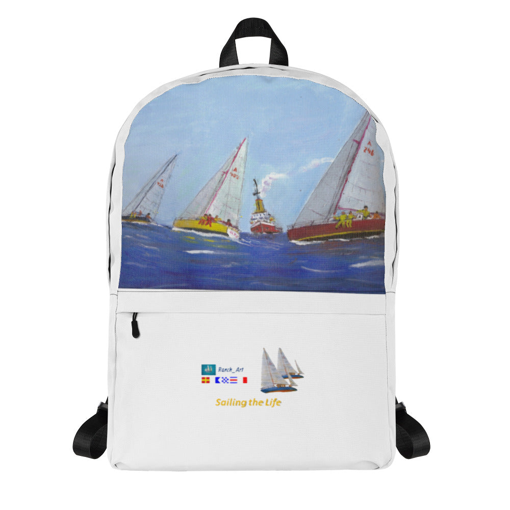 Printful Waterproof Nautical Backpack