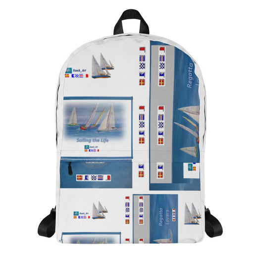 Printful Waterproof Nautical Backpack