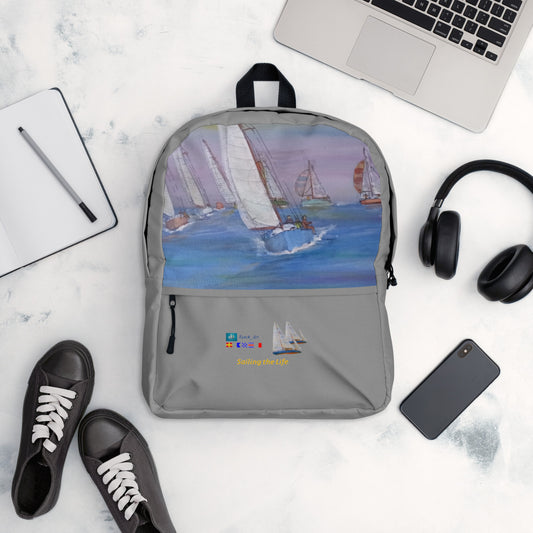 Printful Waterproof Nautical Backpack