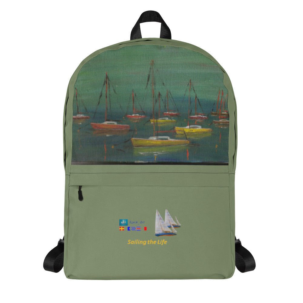 Printful Waterproof Nautical Backpack