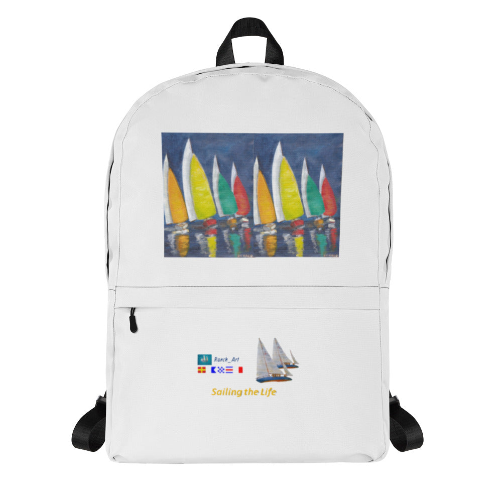 Printful Waterproof Nautical Backpack