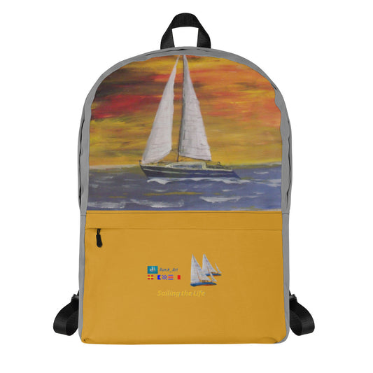 Printful Waterproof Nautical Backpack