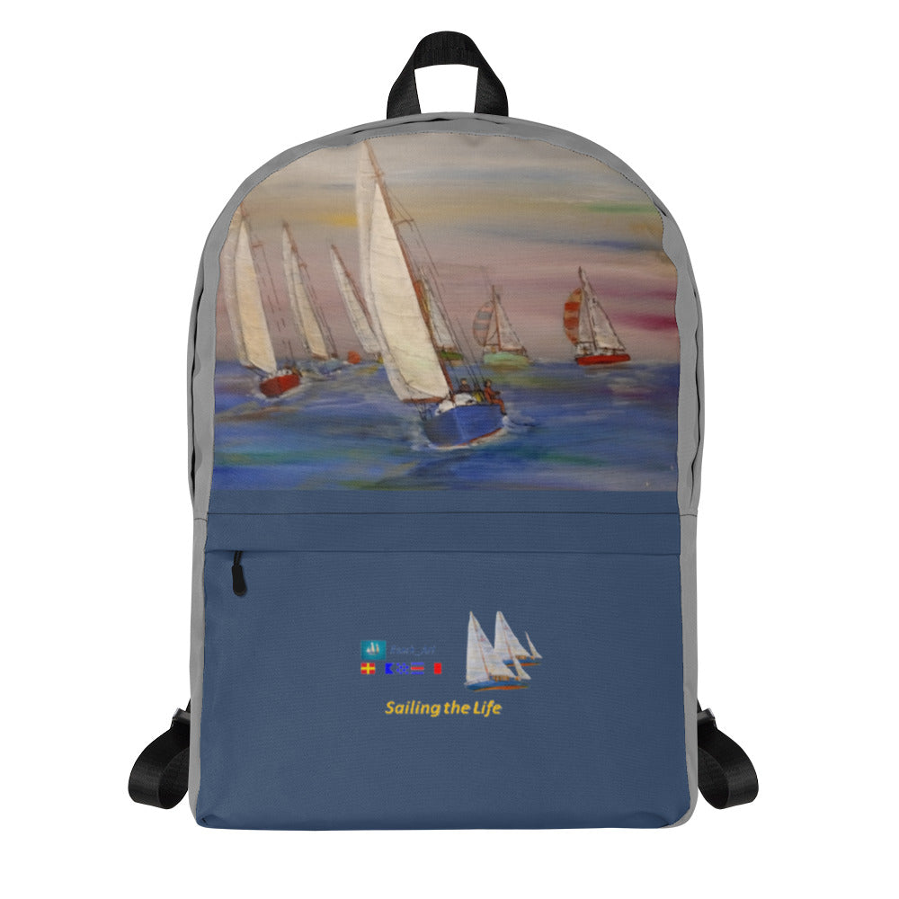 Printful Waterproof Nautical Backpack