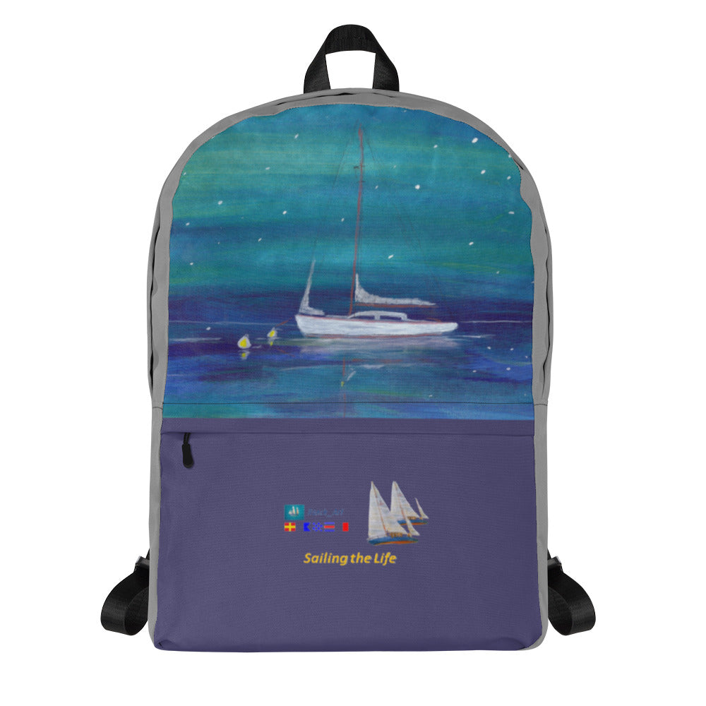 Printful Waterproof Nautical Backpack