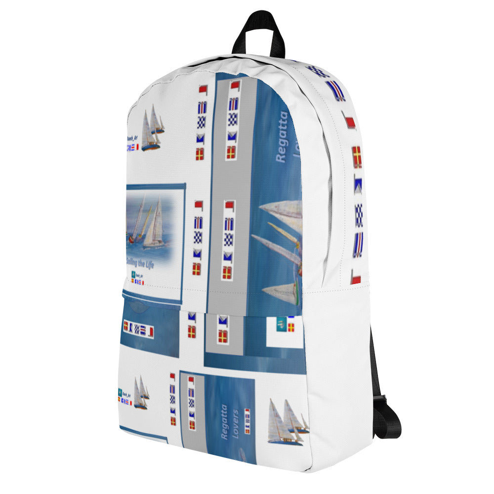 Printful Waterproof Nautical Backpack