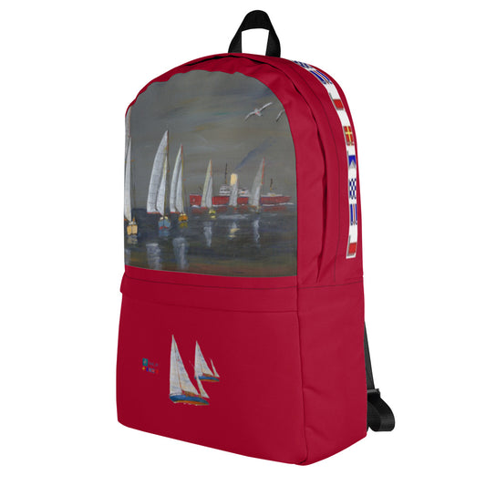 Printful Waterproof Nautical Backpack