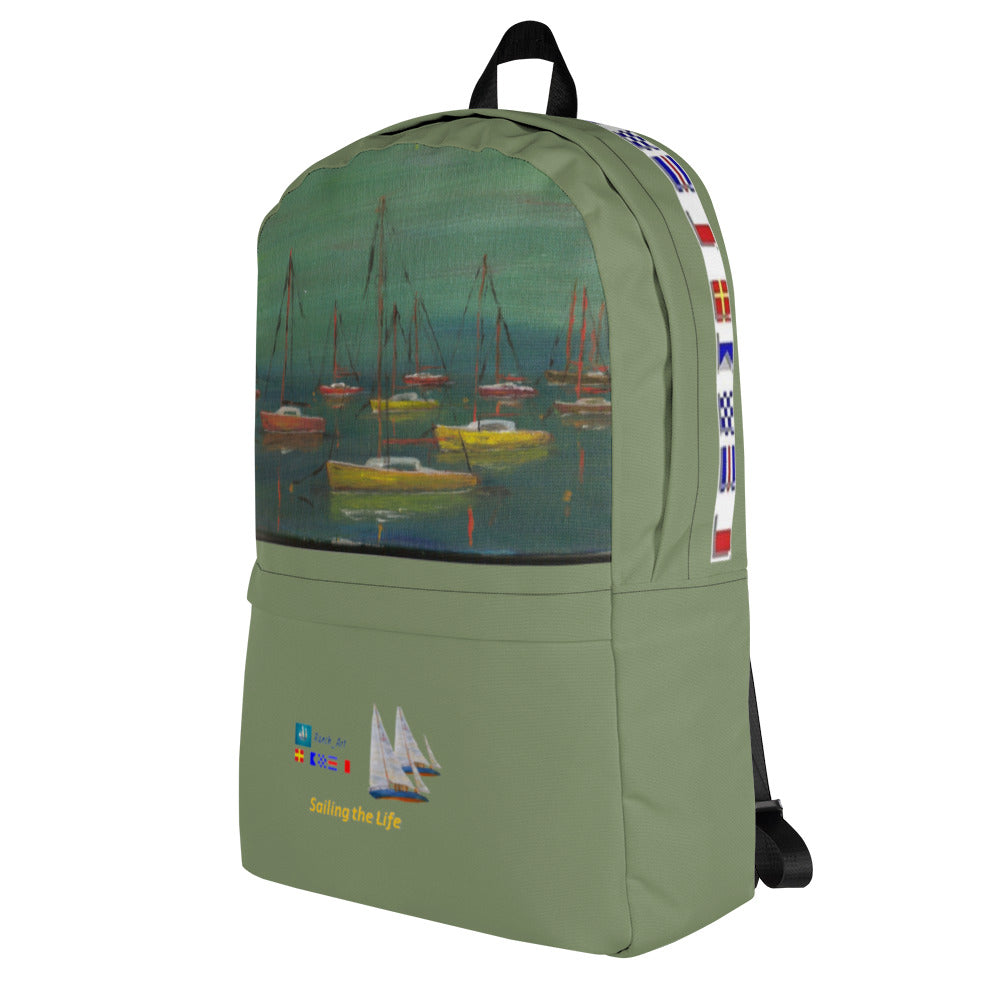 Printful Waterproof Nautical Backpack