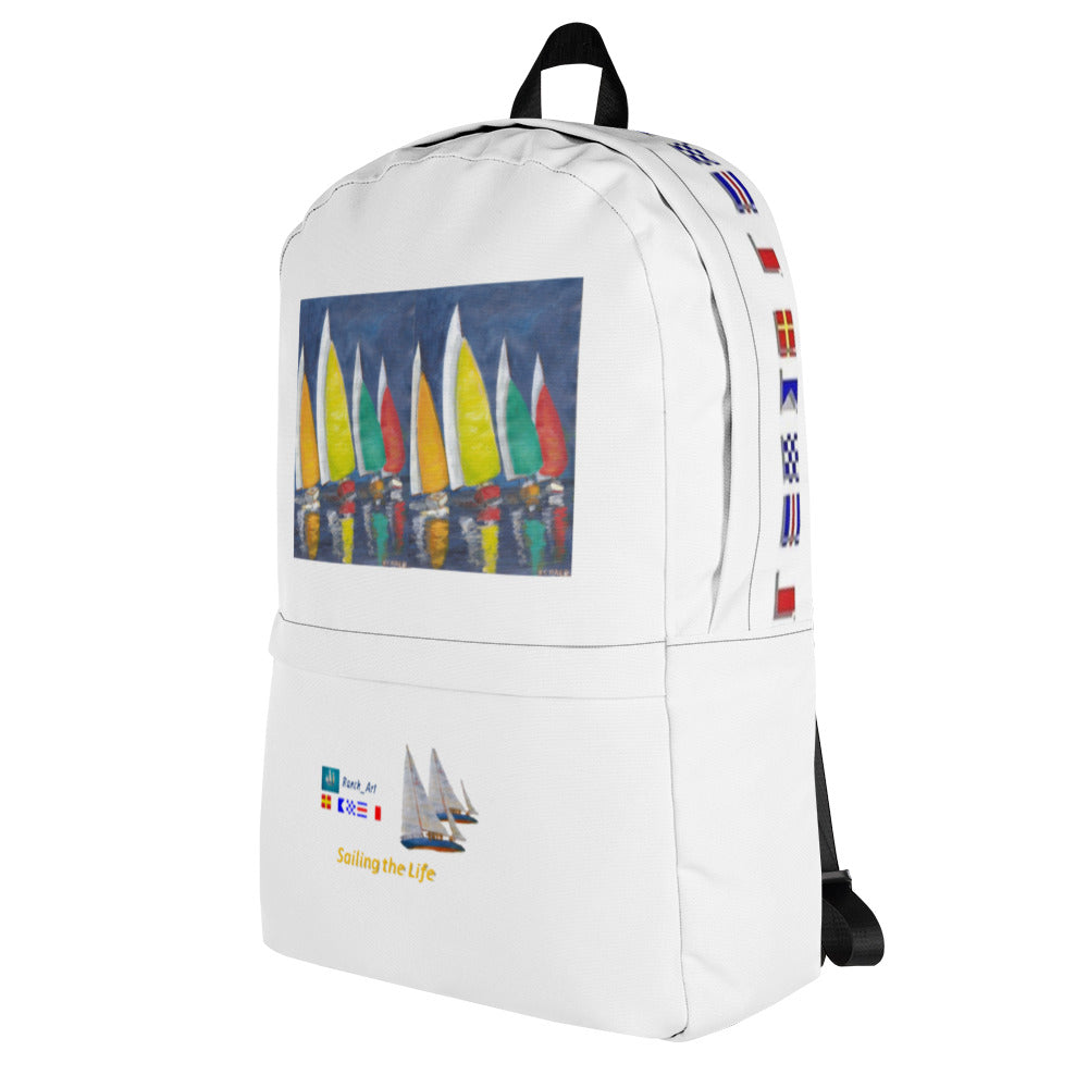 Printful Waterproof Nautical Backpack