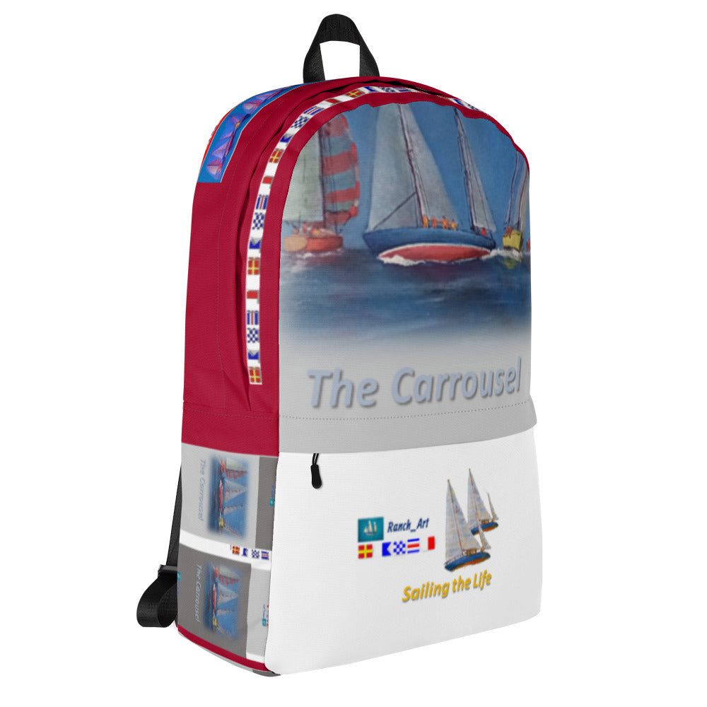 Printful Waterproof Nautical Backpack