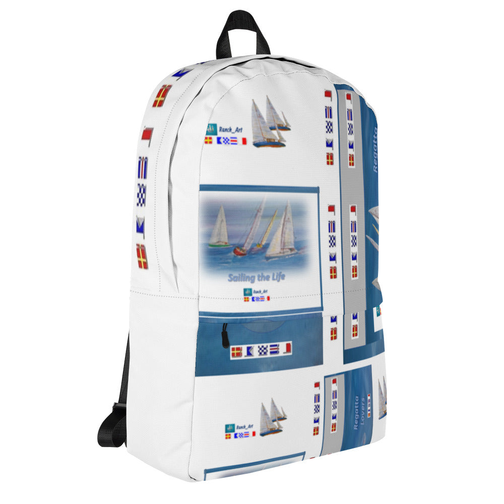 Printful Waterproof Nautical Backpack