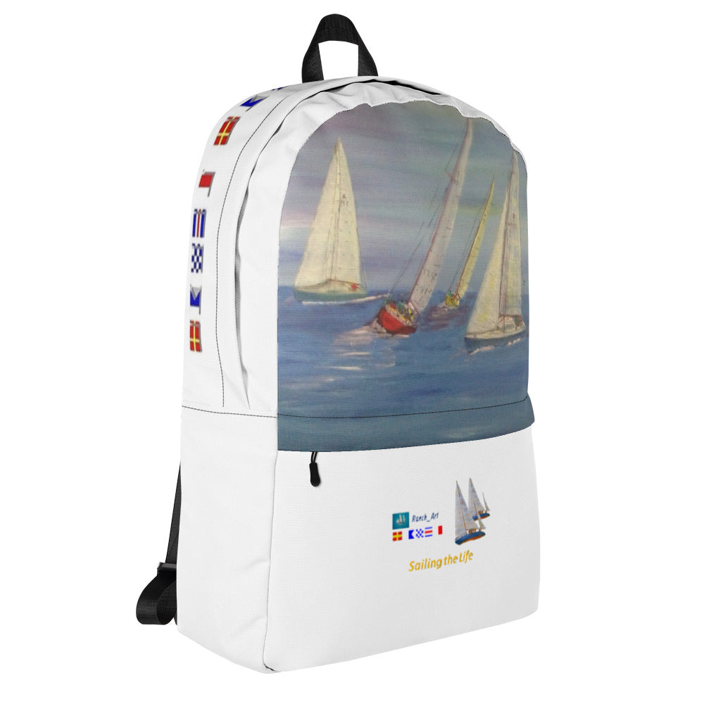 Printful Waterproof Nautical Backpack