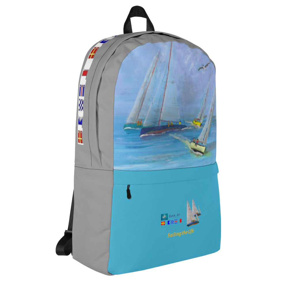 Printful Waterproof Nautical Backpack