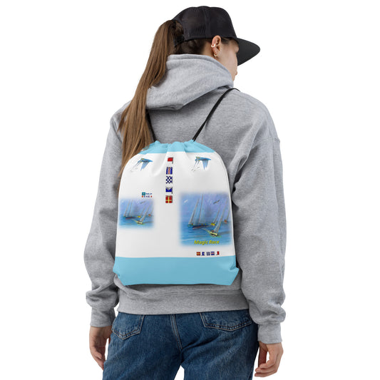 drawstring backpack