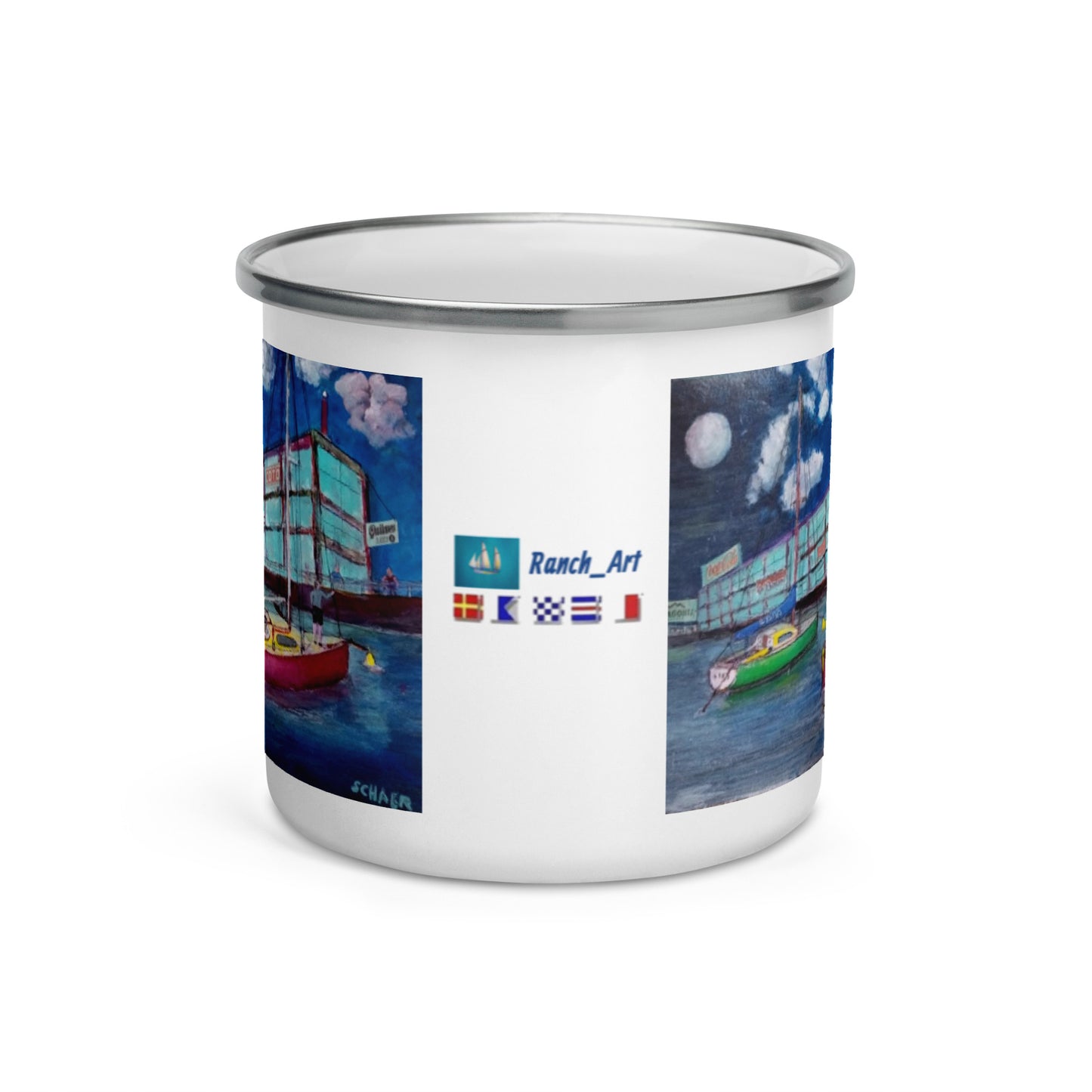 Sail: Taza esmaltada(03) - Ranch