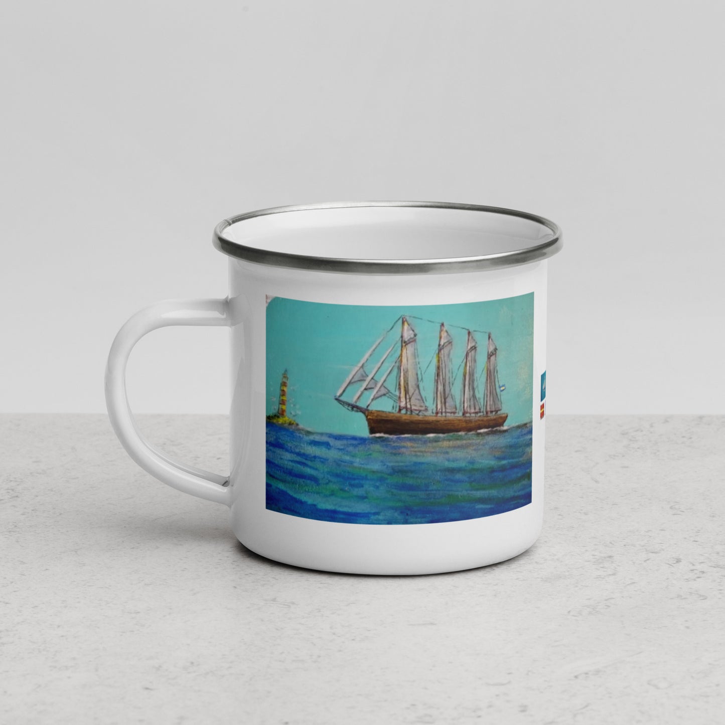 Sail: Taza esmaltada(08) - Ranch