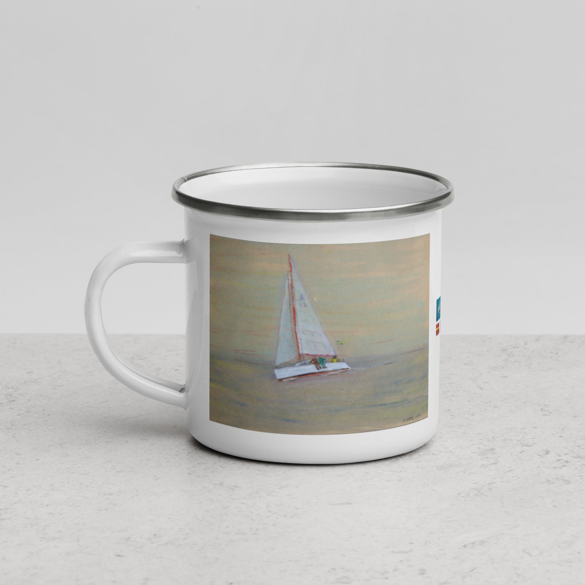 Sail01: Taza esmaltada(110) - Ranch