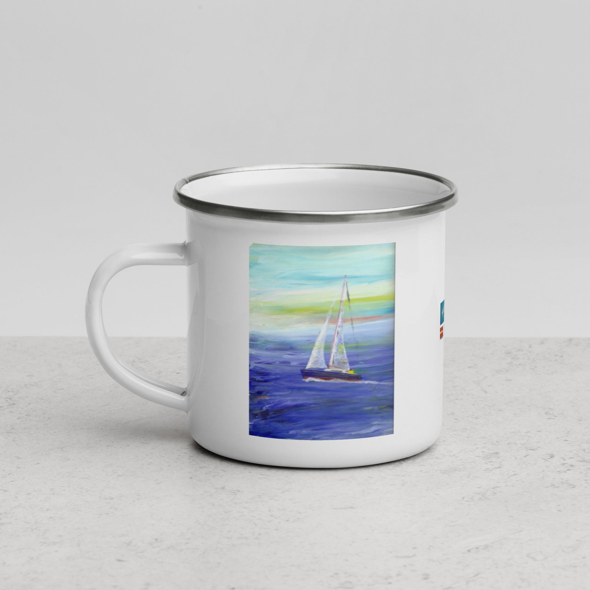 Sail01: Taza esmaltada(116) - Ranch