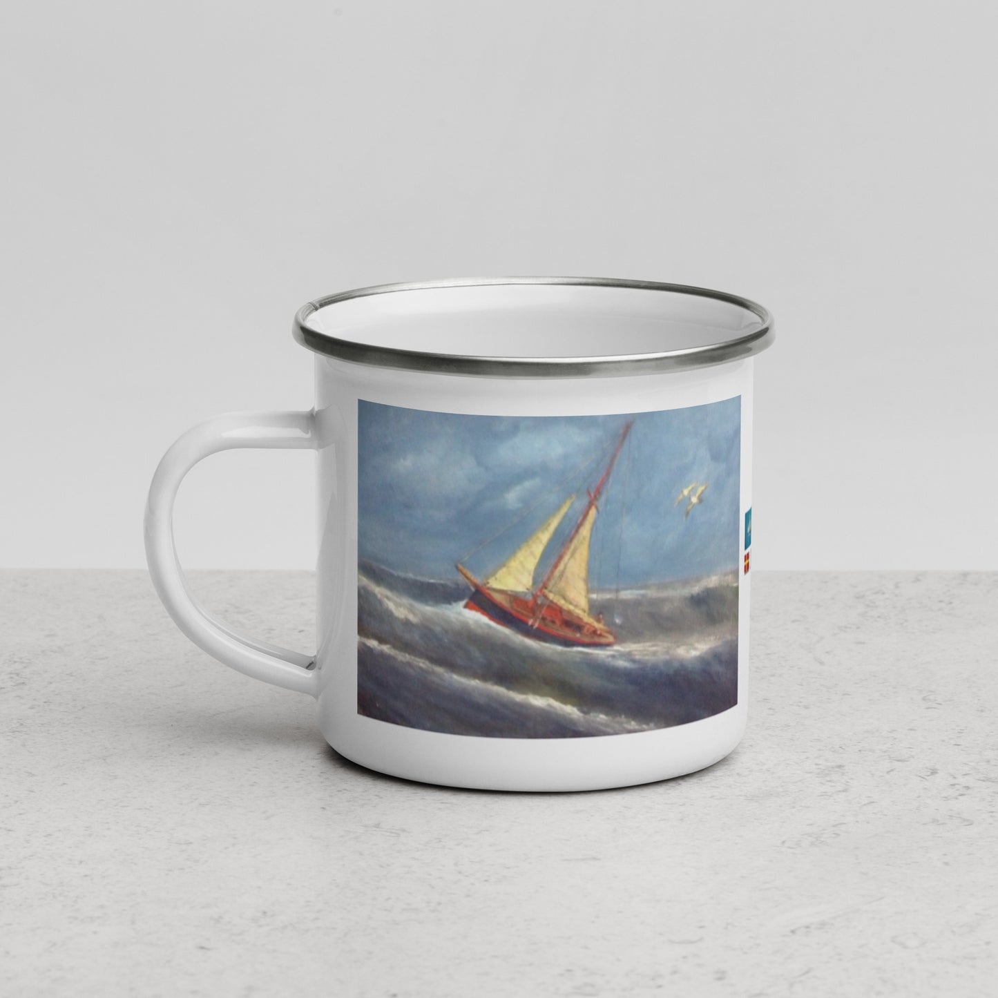 Sail01: Taza esmaltada(139) - Ranch