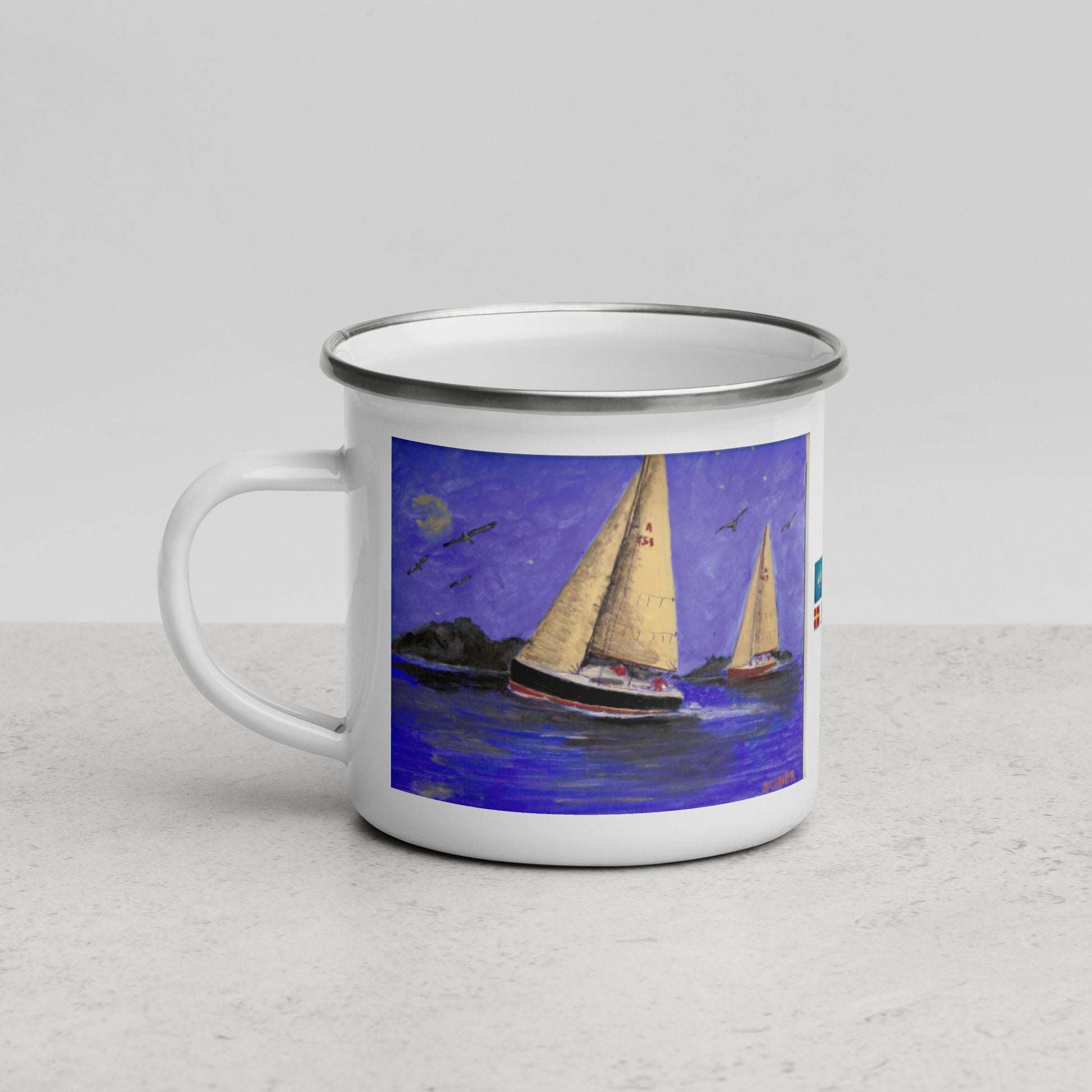 Sail01: Taza esmaltada(148) - Ranch