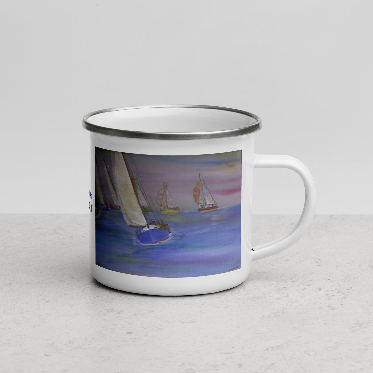 Sail01: Taza esmaltada(106) - Ranch