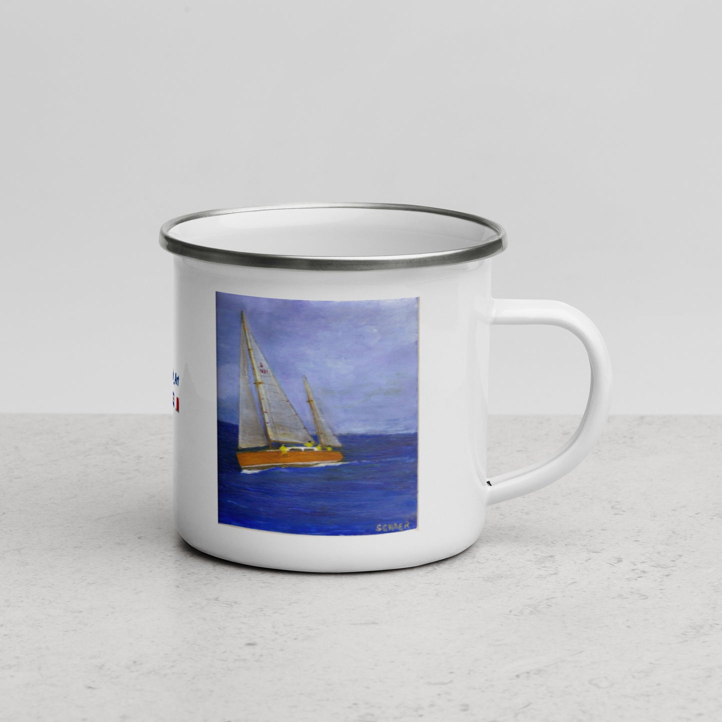 Sail01: Taza esmaltada(113) - Ranch