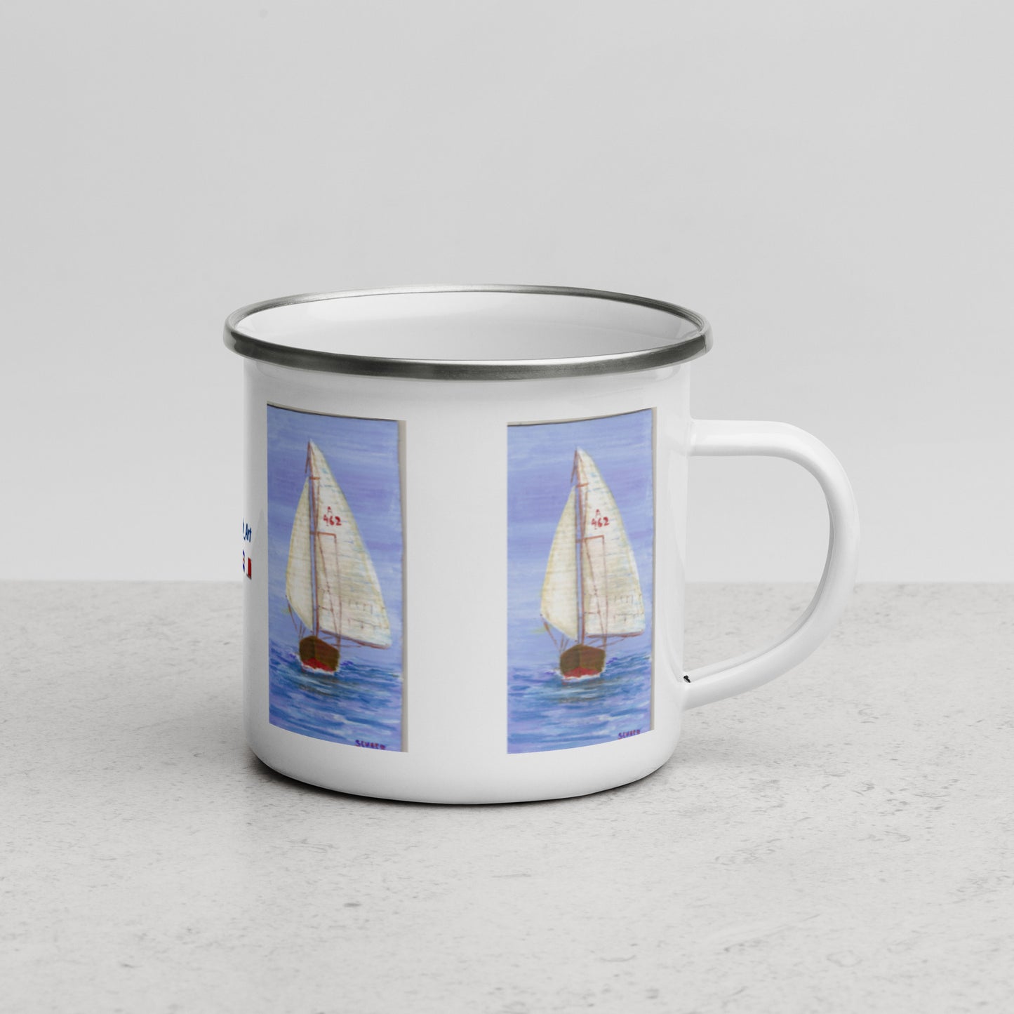 Sail01: Taza esmaltada(114) - Ranch